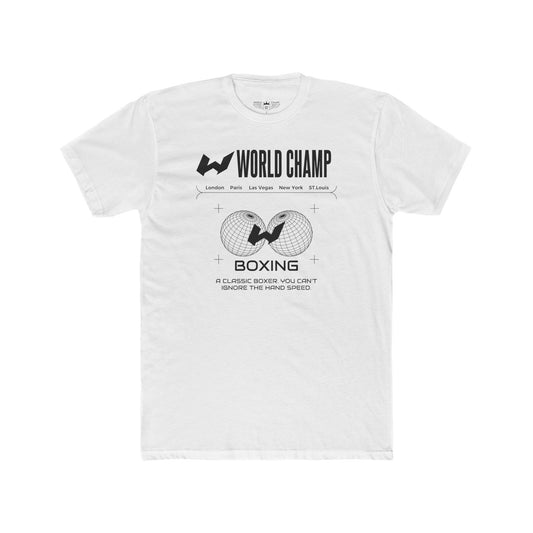 World Champ Classic Tee 100% Combed Ring-Spun Cotton Premium T-Shirt