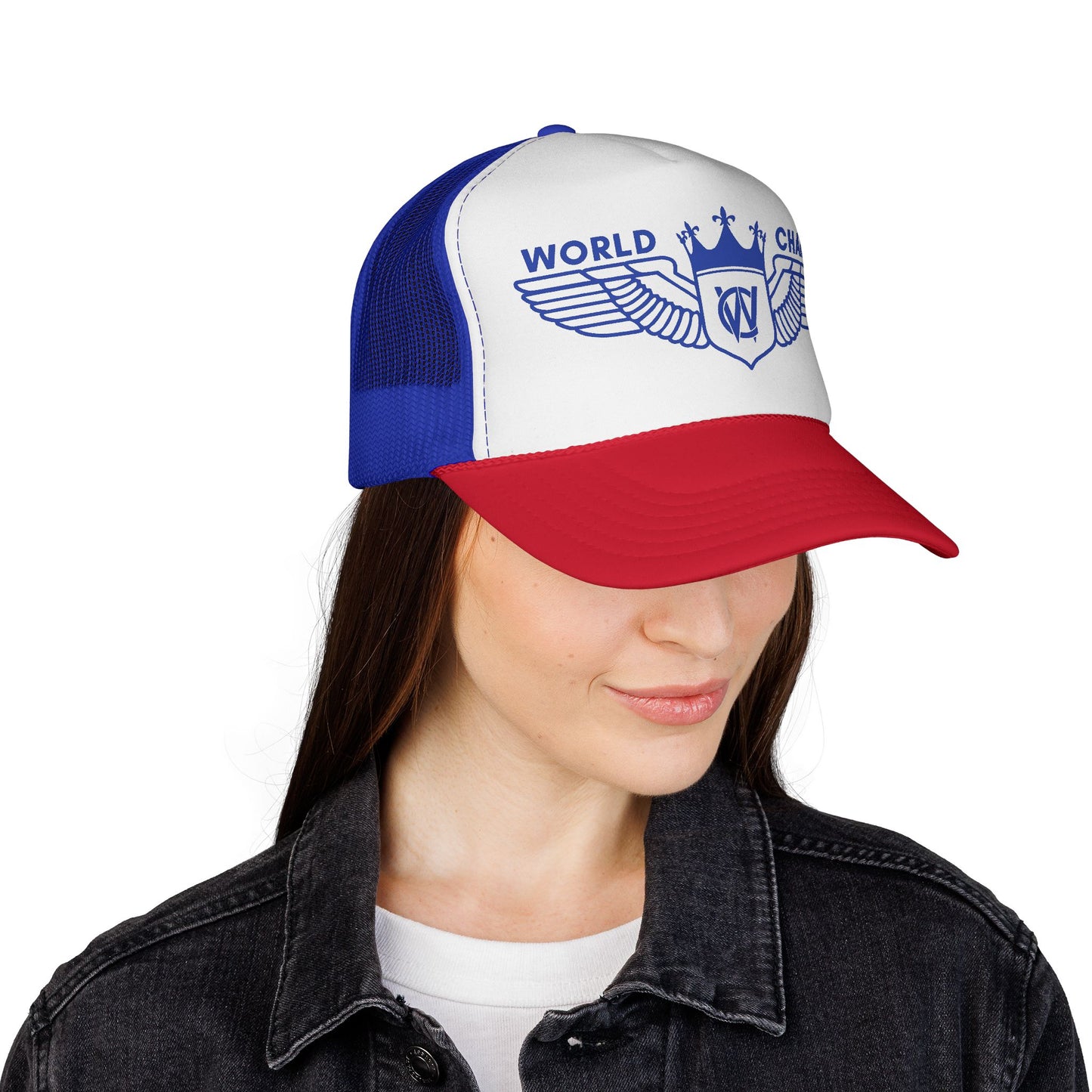World Champ Wing Logo Trucker Cap