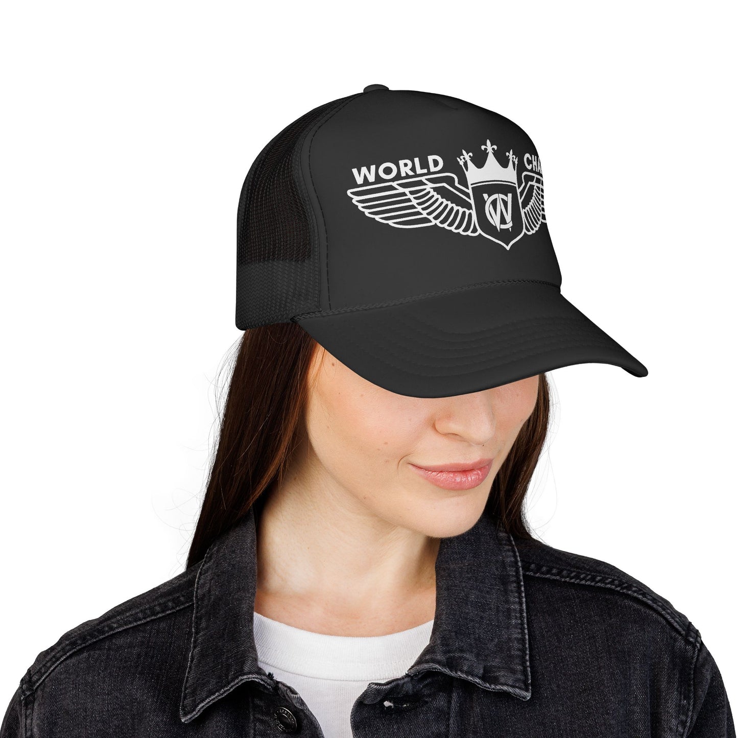World Champ Wing Logo Trucker Cap