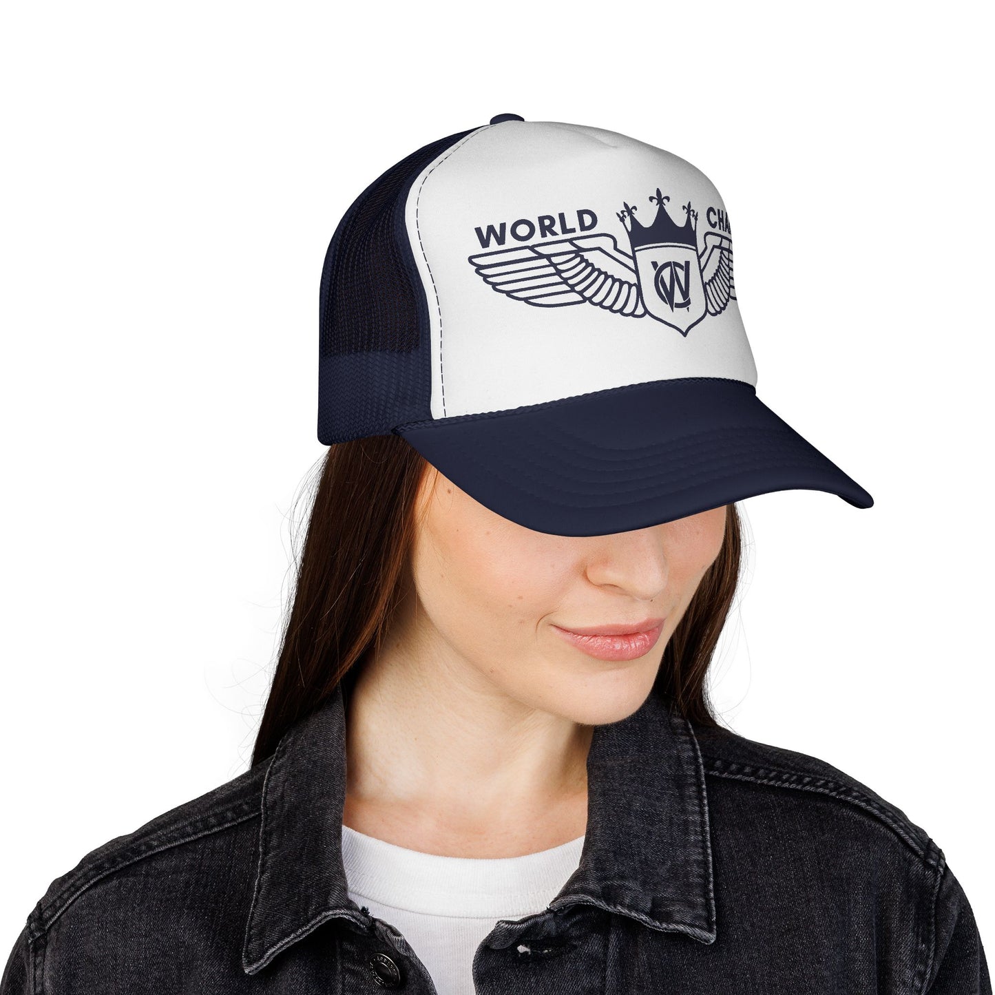 World Champ Wing Logo Trucker Cap