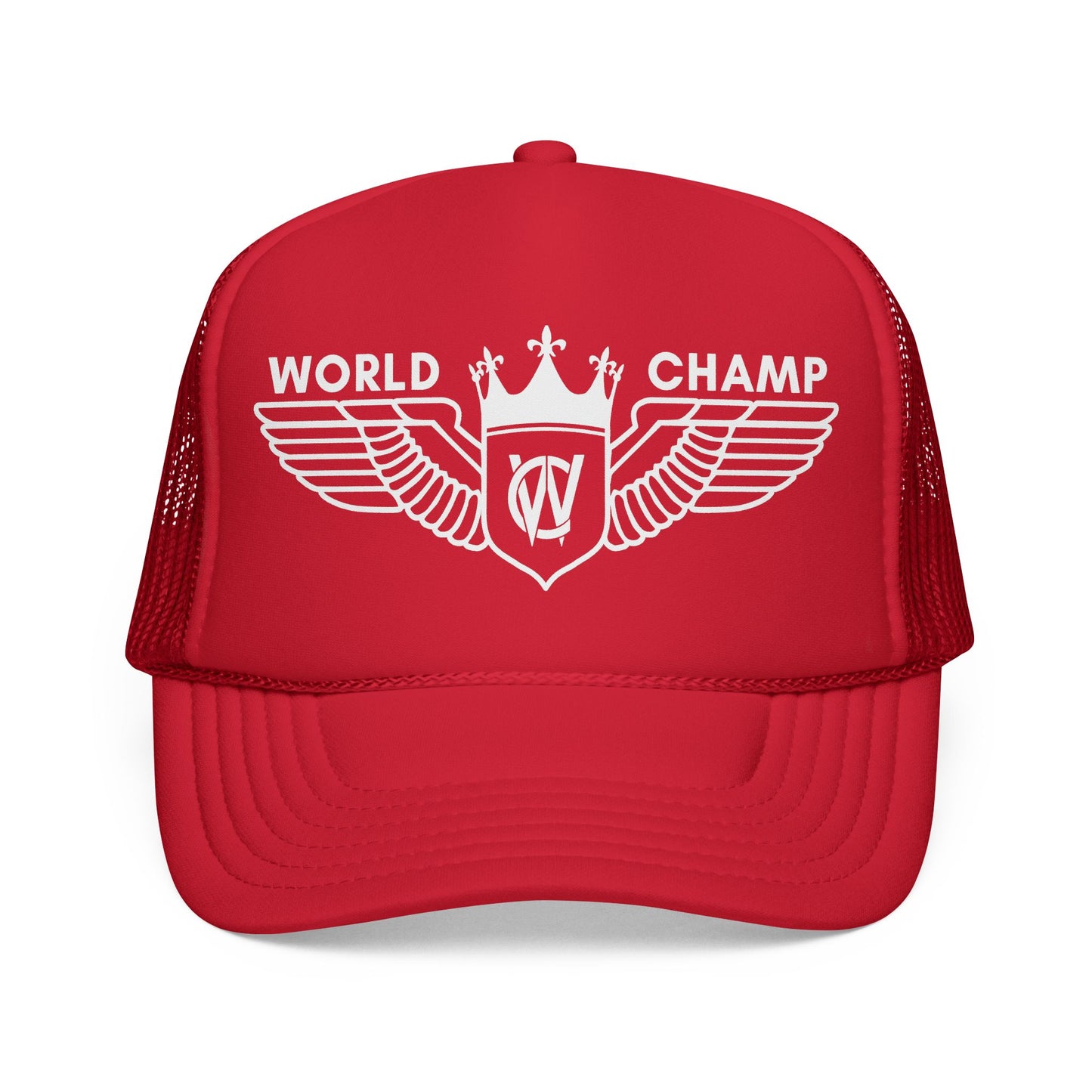 World Champ Wing Logo Trucker Cap