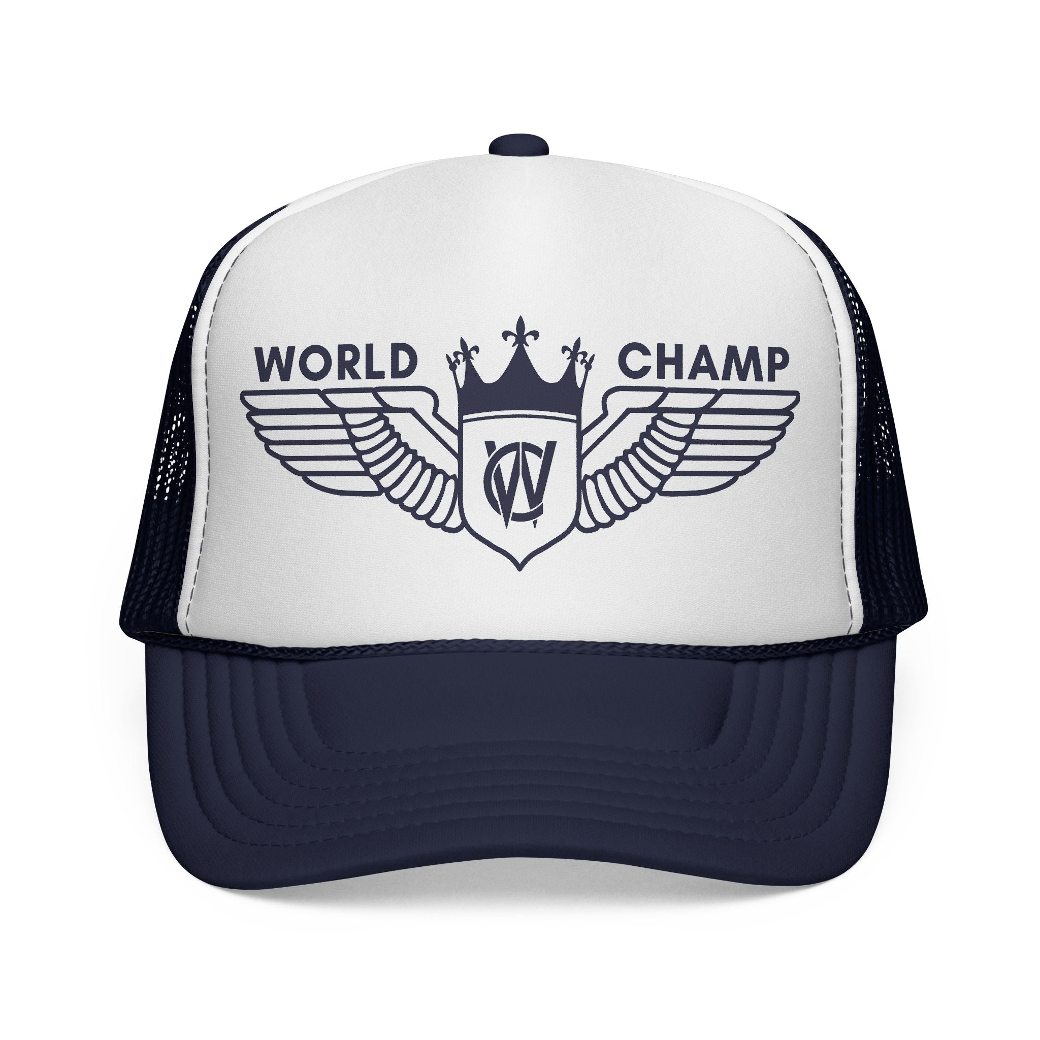 World Champ Wing Logo Trucker Cap