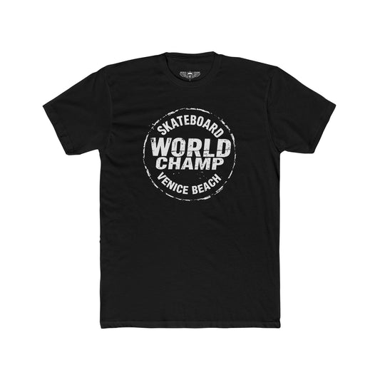 World Champ Skateboard Tee – 100% Combed Ringspun Cotton