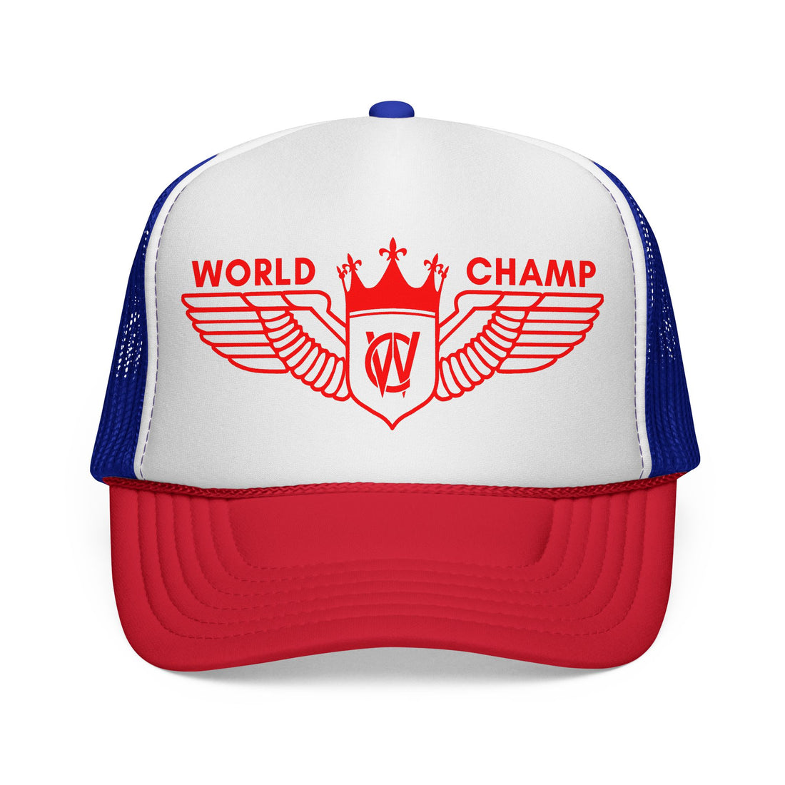 World Champ Wing Logo Trucker Cap