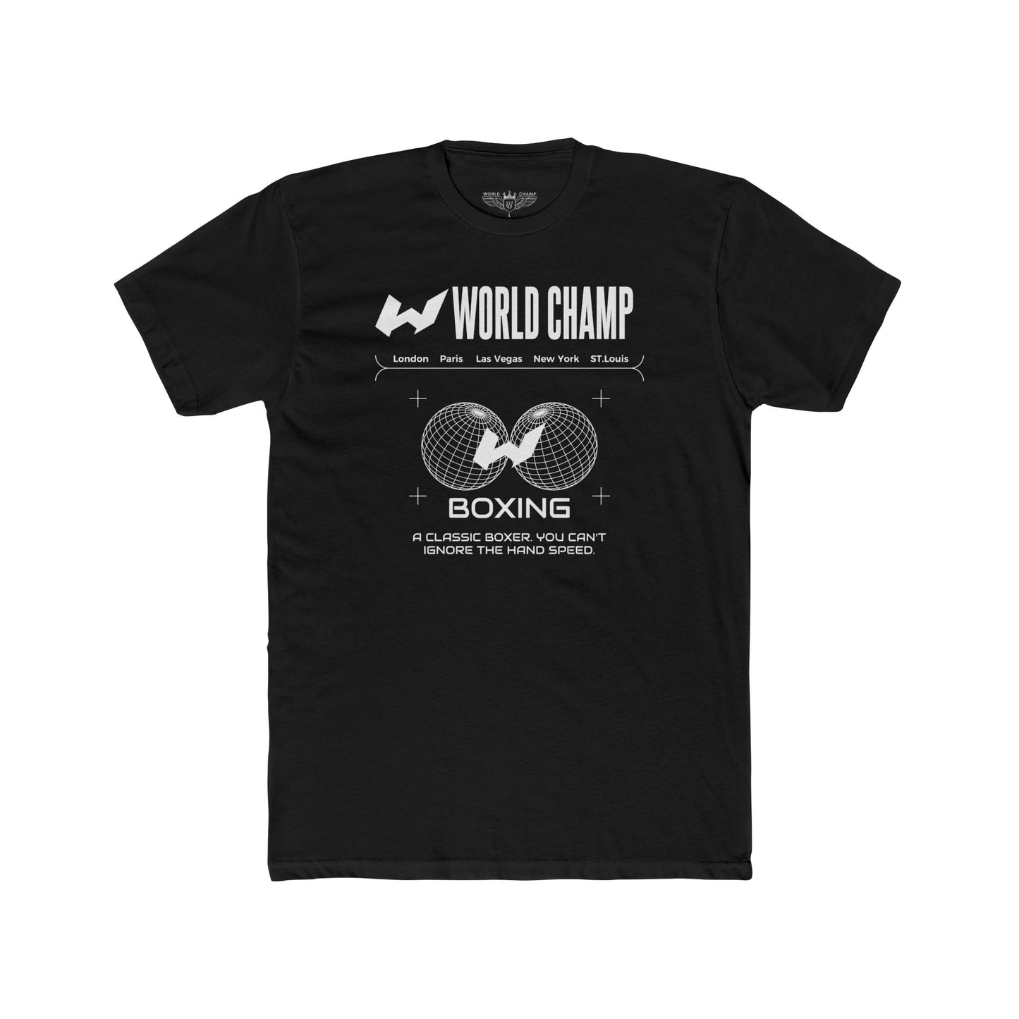 World Champ Classic Tee 100% Combed Ring-Spun Cotton Premium T-Shirt