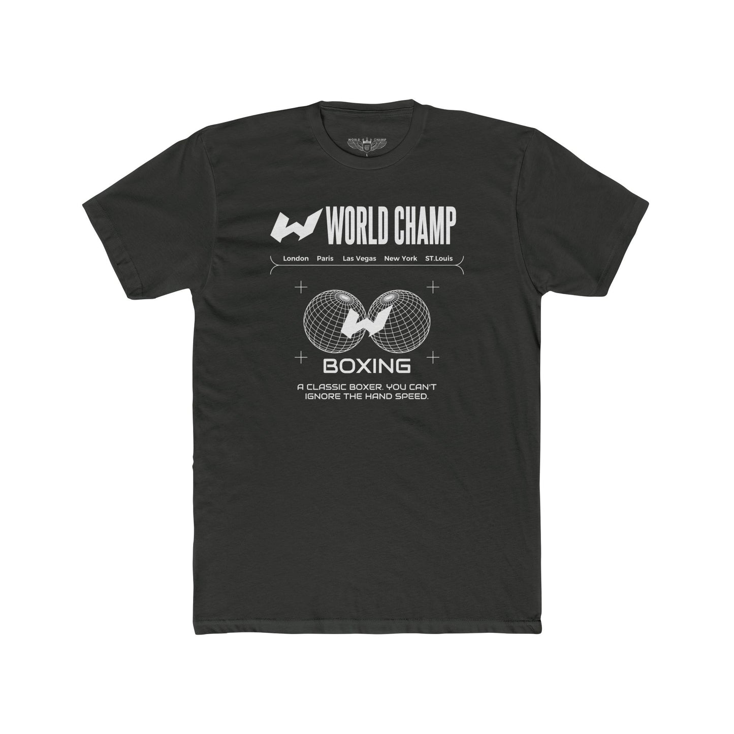 World Champ Classic Tee 100% Combed Ring-Spun Cotton Premium T-Shirt