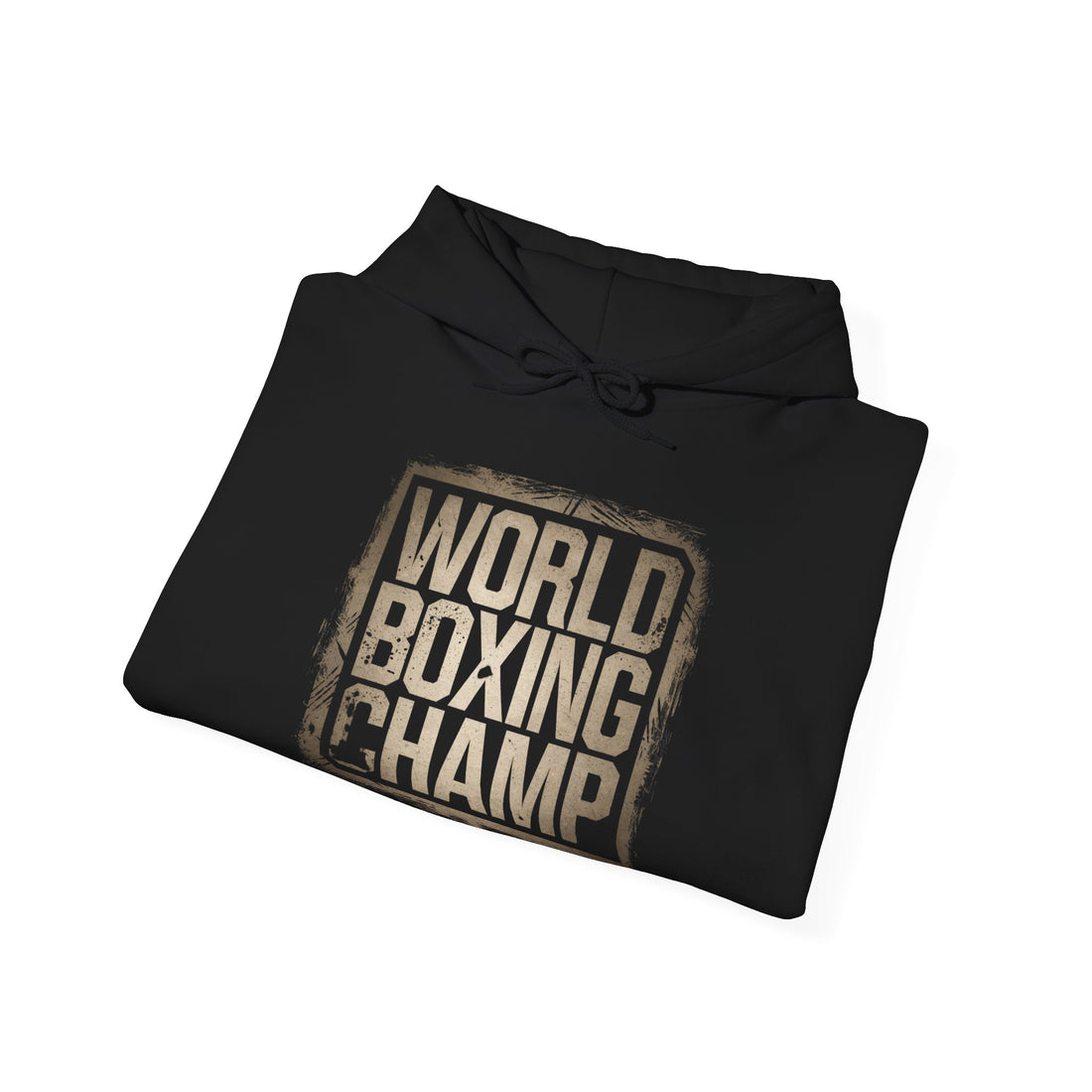 World Champ Boxing Hoodie – 50/50 Cotton-Poly | Medium Fleece Warmth & Durability