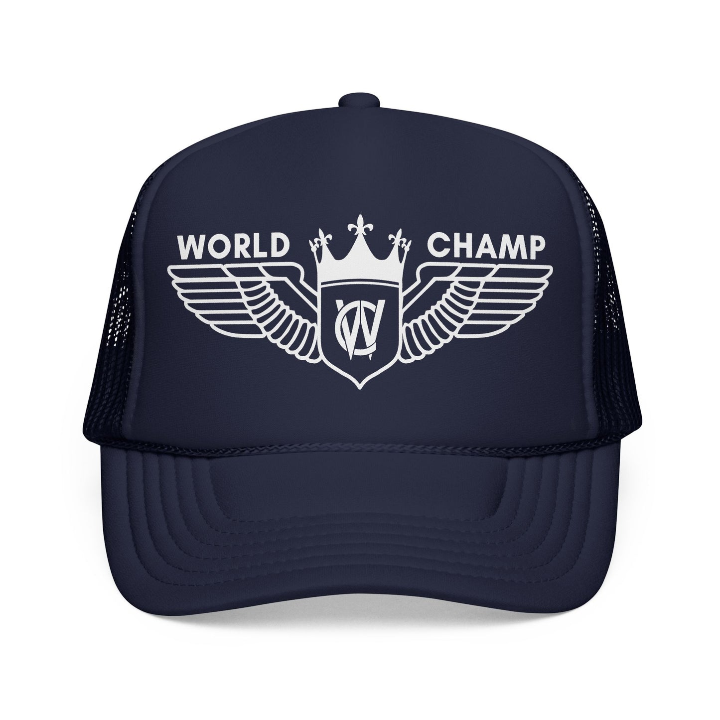 World Champ Wing Logo Trucker Cap