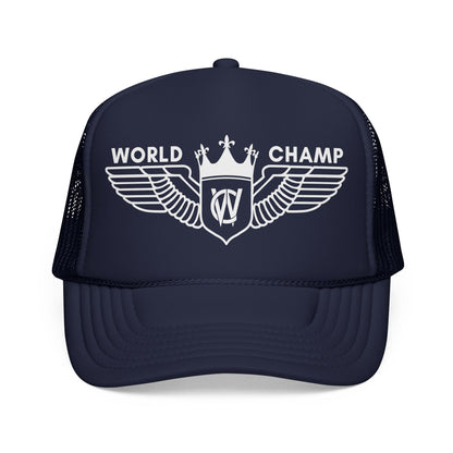 World Champ Wing Logo Trucker Cap