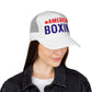 American Boxing Trucker Cap - Classic Style Hat for Sports Fans and Fitness Enthusiasts