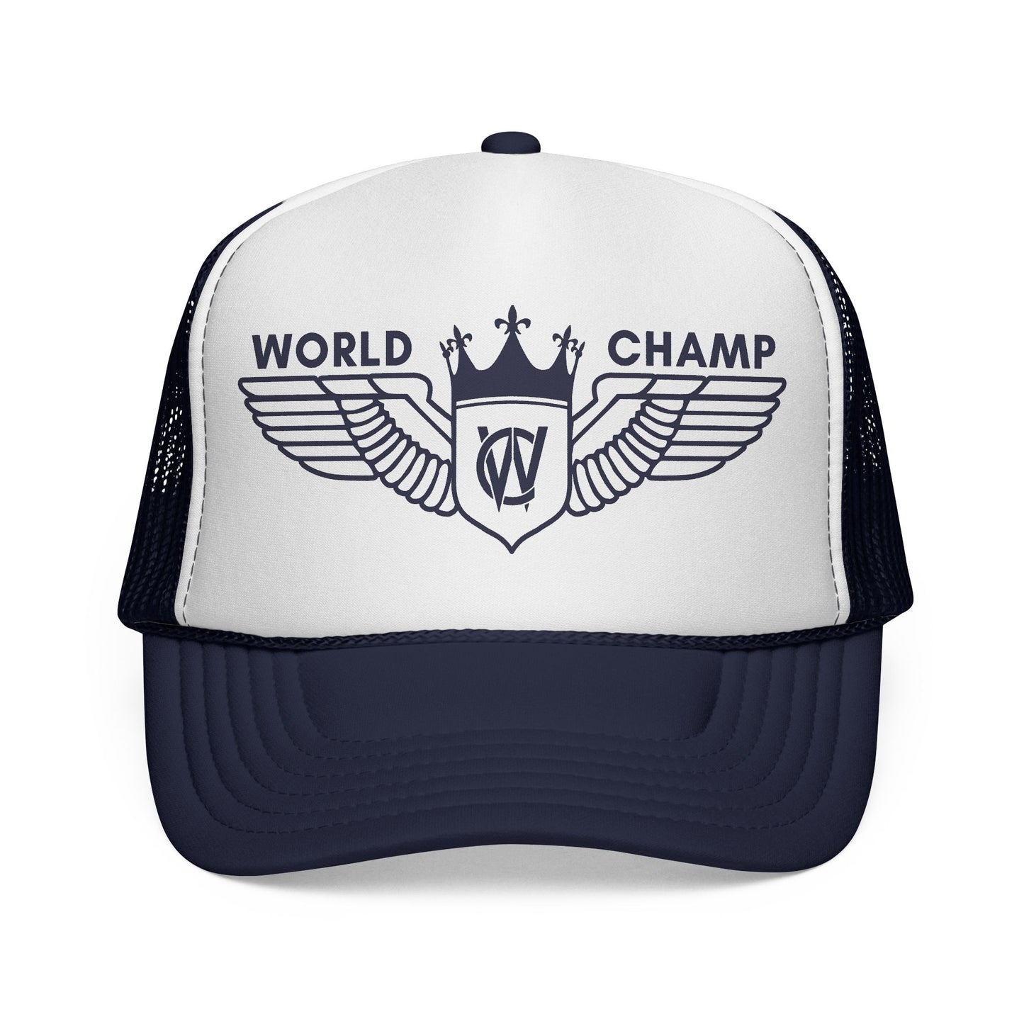 World Champ Wing Logo Trucker Cap