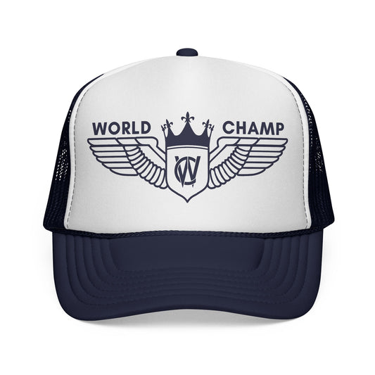 World Champ Wing Logo Trucker Cap