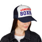 American Boxing Trucker Cap - Classic Style Hat for Sports Fans and Fitness Enthusiasts
