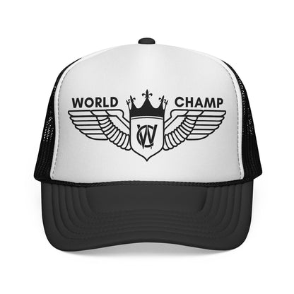 World Champ Wing Logo Trucker Cap