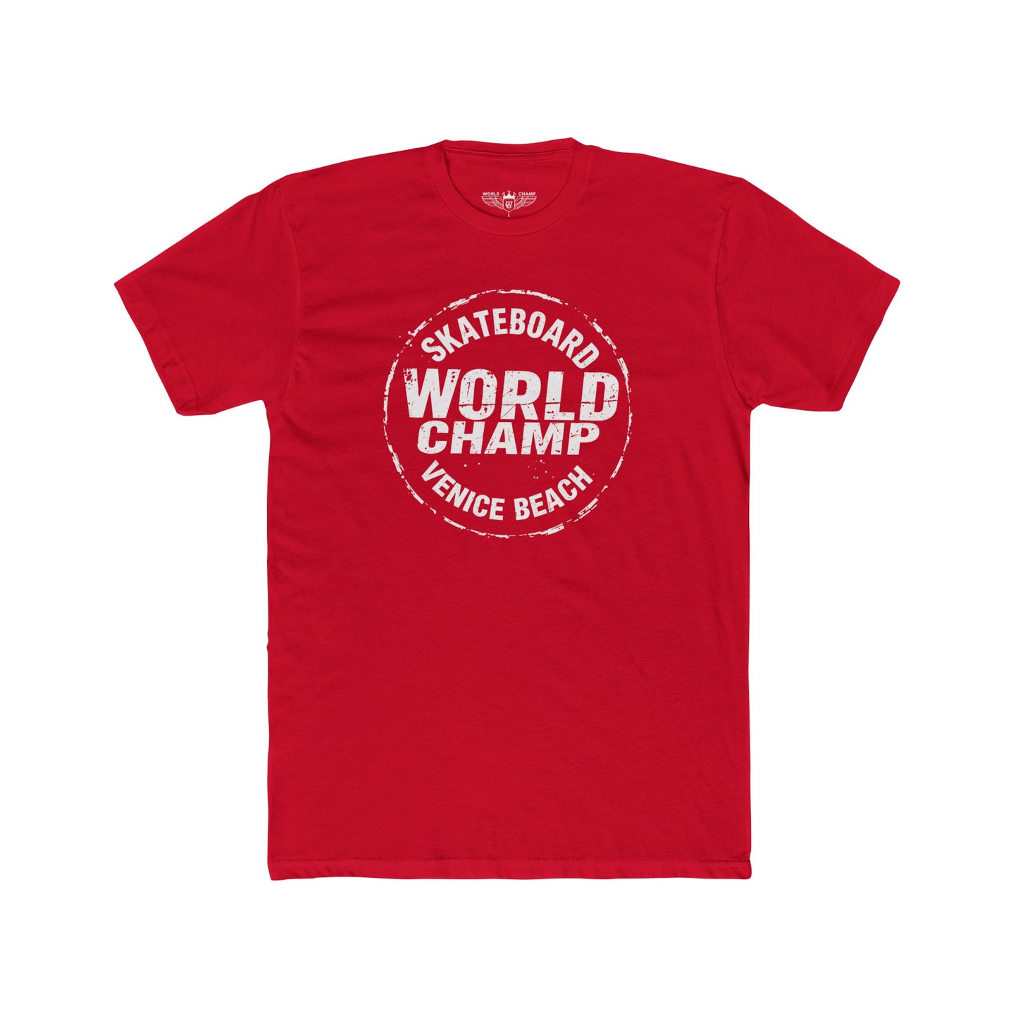 World Champ Skateboard Tee – 100% Combed Ringspun Cotton