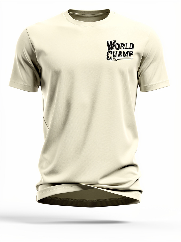 World Champ Classic Tee —100% Combed Ring Spun Cotton