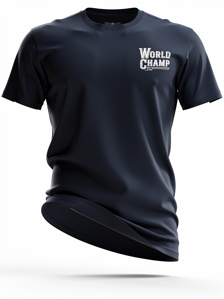 World Champ Classic Tee —100% Combed Ring Spun Cotton