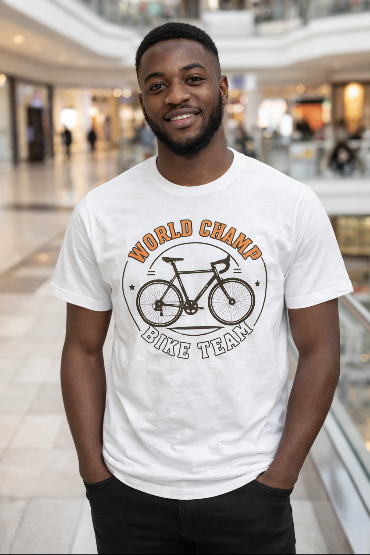 World Champ Bike Team Tee