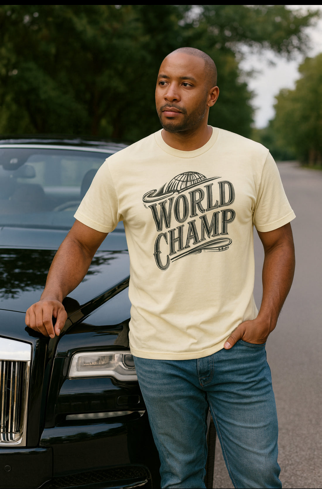 World Champ Tee – Premium 100% Combed Ring-Spun Cotton