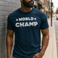 World Champ Classic T-Shirt 100% Combed Ring Spun Coton