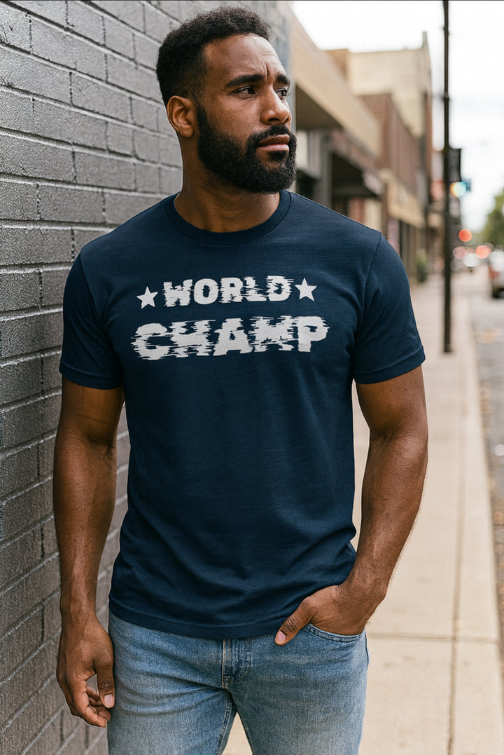 World Champ Classic T-Shirt 100% Combed Ring Spun Coton