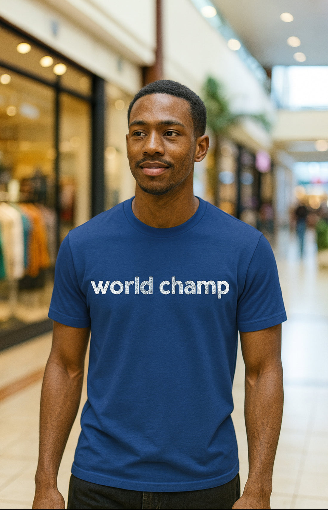 World Champ Classic Tee 100% Combed Ring Spun Cotton
