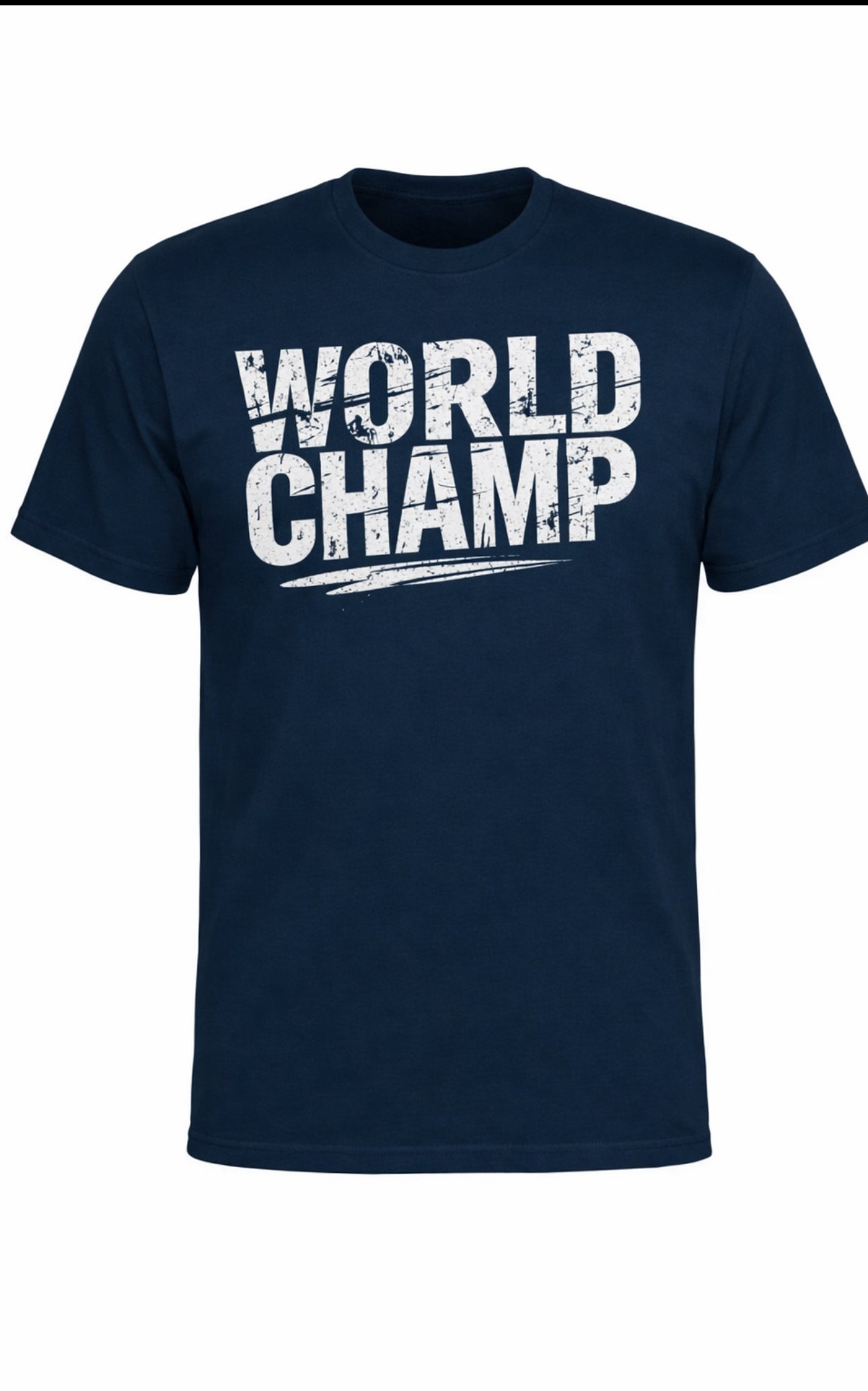 World Champ Tee – Premium 100% Combed Ring-Spun Cotton