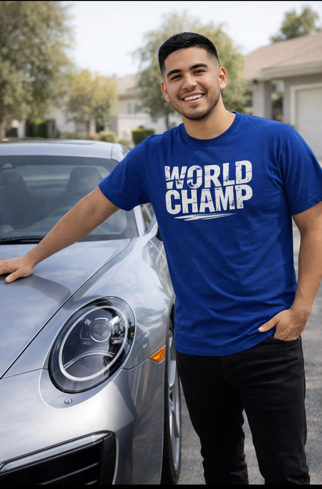 World Champ Tee – Premium 100% Combed Ring-Spun Cotton