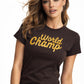 World Champ Women's Tee 100% Combed Ring Spun Cotton