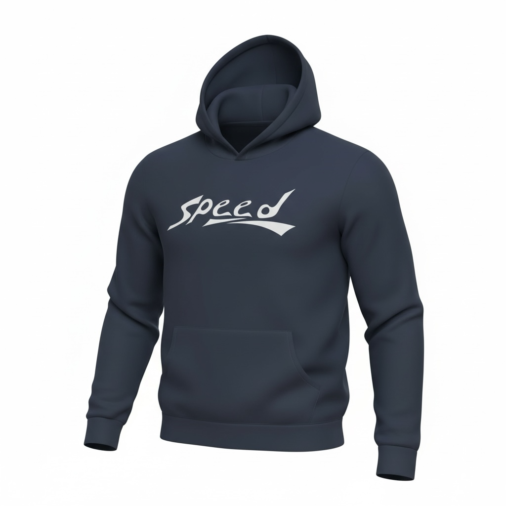 World Champ Speed Hoodie — Sponge Fleece Blend (52% Airlume Combed & Ring spun Cotton / 48% Polyester)