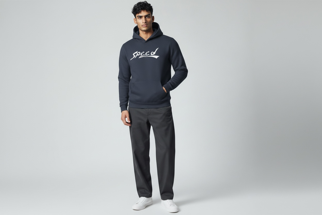 World Champ Speed Hoodie — Sponge Fleece Blend (52% Airlume Combed & Ring spun Cotton / 48% Polyester)