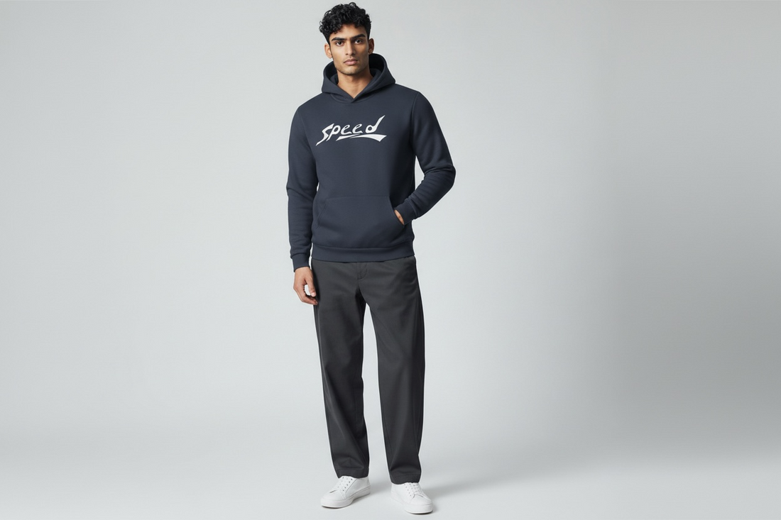 World Champ Speed Hoodie — Sponge Fleece Blend (52% Airlume Combed & Ring spun Cotton / 48% Polyester)