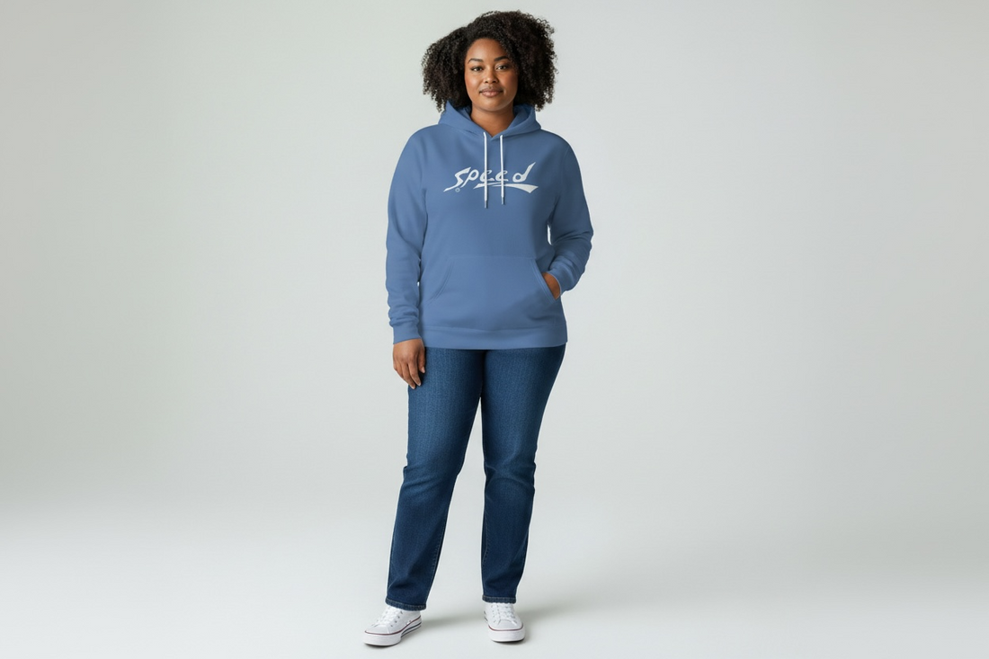 World Champ Speed Hoodie — Sponge Fleece Blend (52% Airlume Combed & Ring spun Cotton / 48% Polyester)