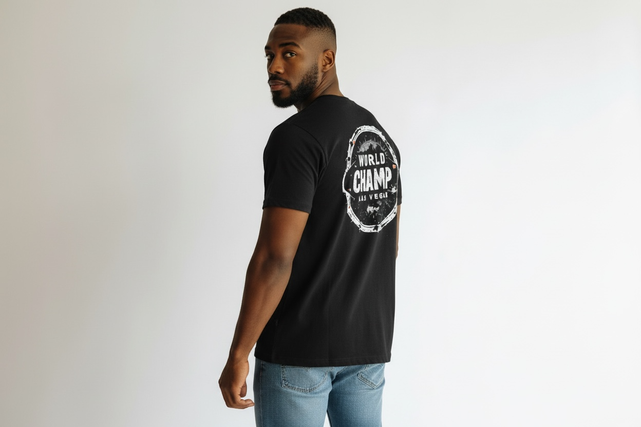 World Champ Classic Tee 100% Combed Ring Spun Cotton