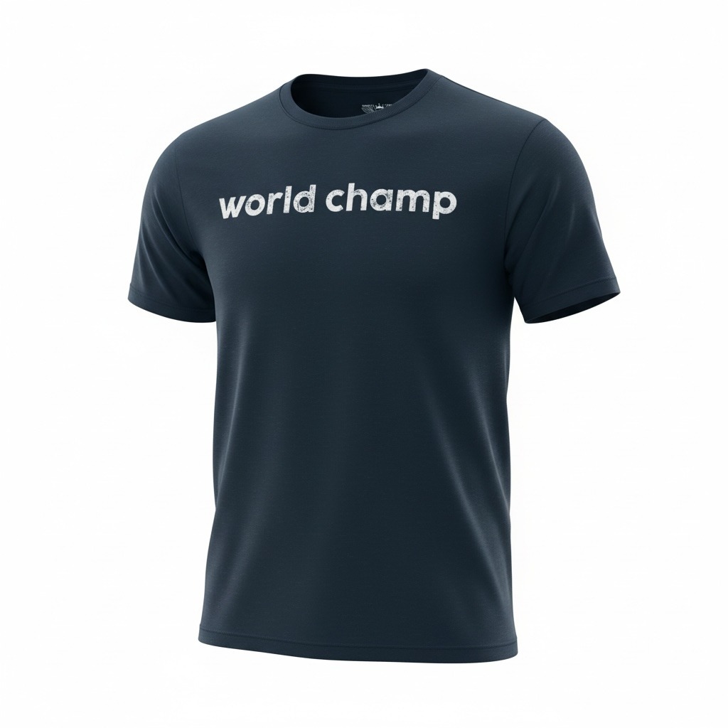 World Champ Classic Tee 100% Combed Ring Spun Cotton
