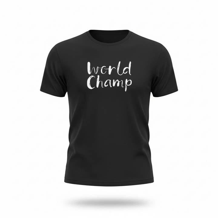 World Champ Women's Tee 100% Combed Ring-Spun Cotton