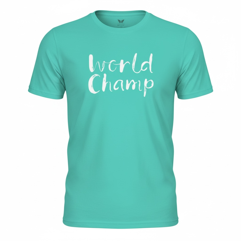 World Champ Women's Tee 100% Combed Ring-Spun Cotton
