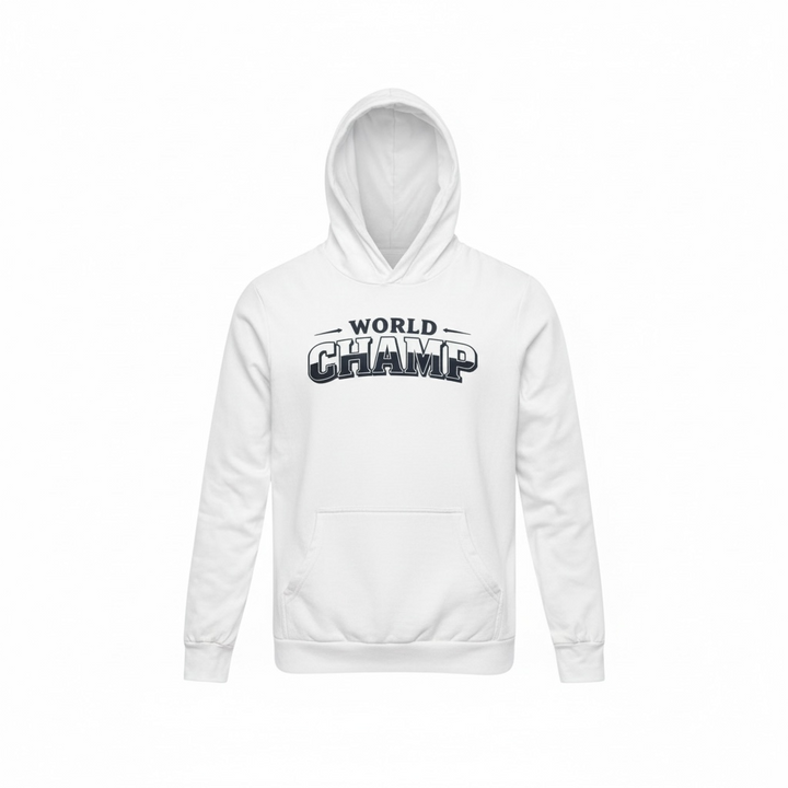 World Champ Men's Long Sleeve Lightweight Tee Hoodie