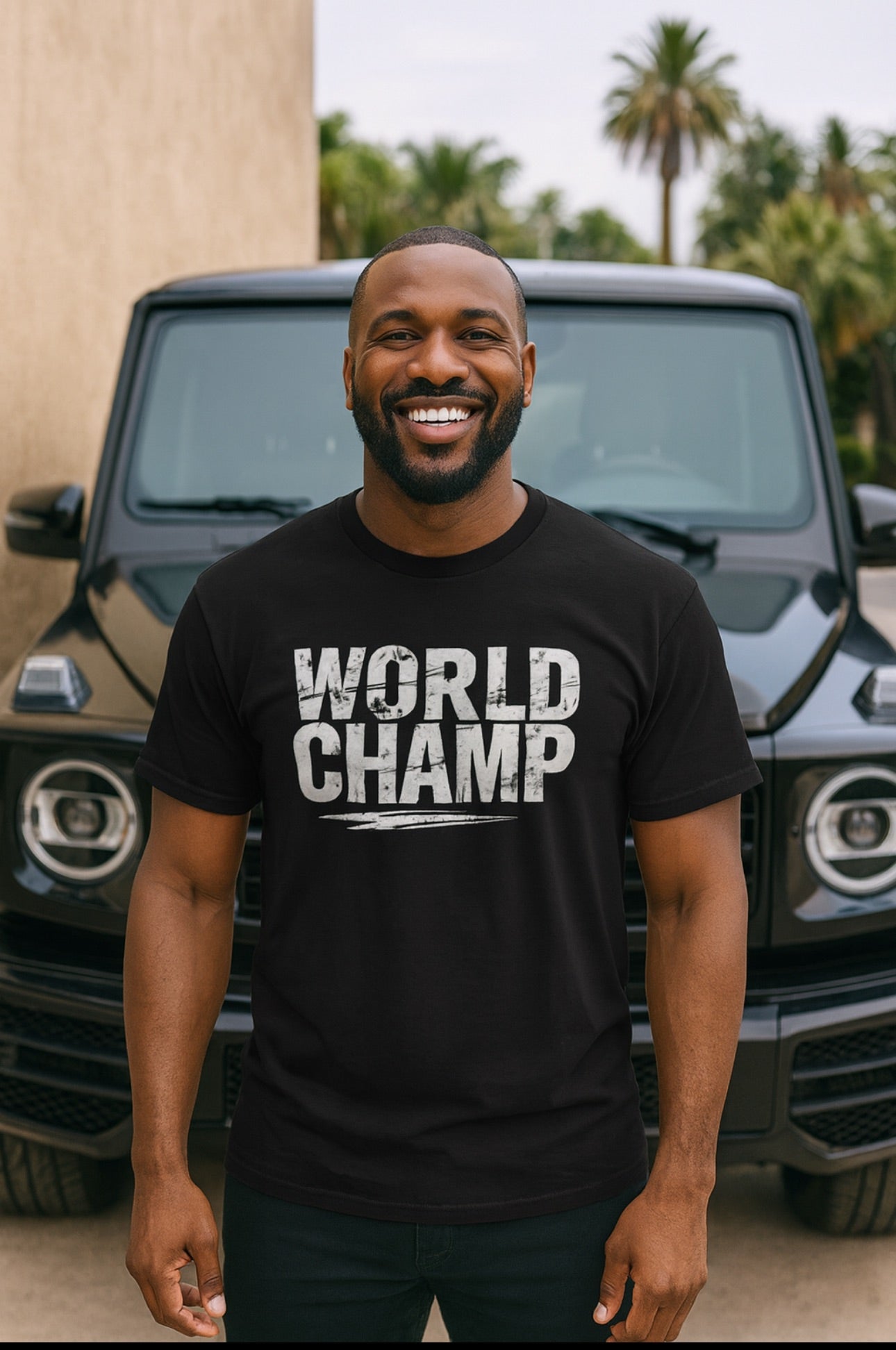 World Champ Tee – Premium 100% Combed Ring-Spun Cotton