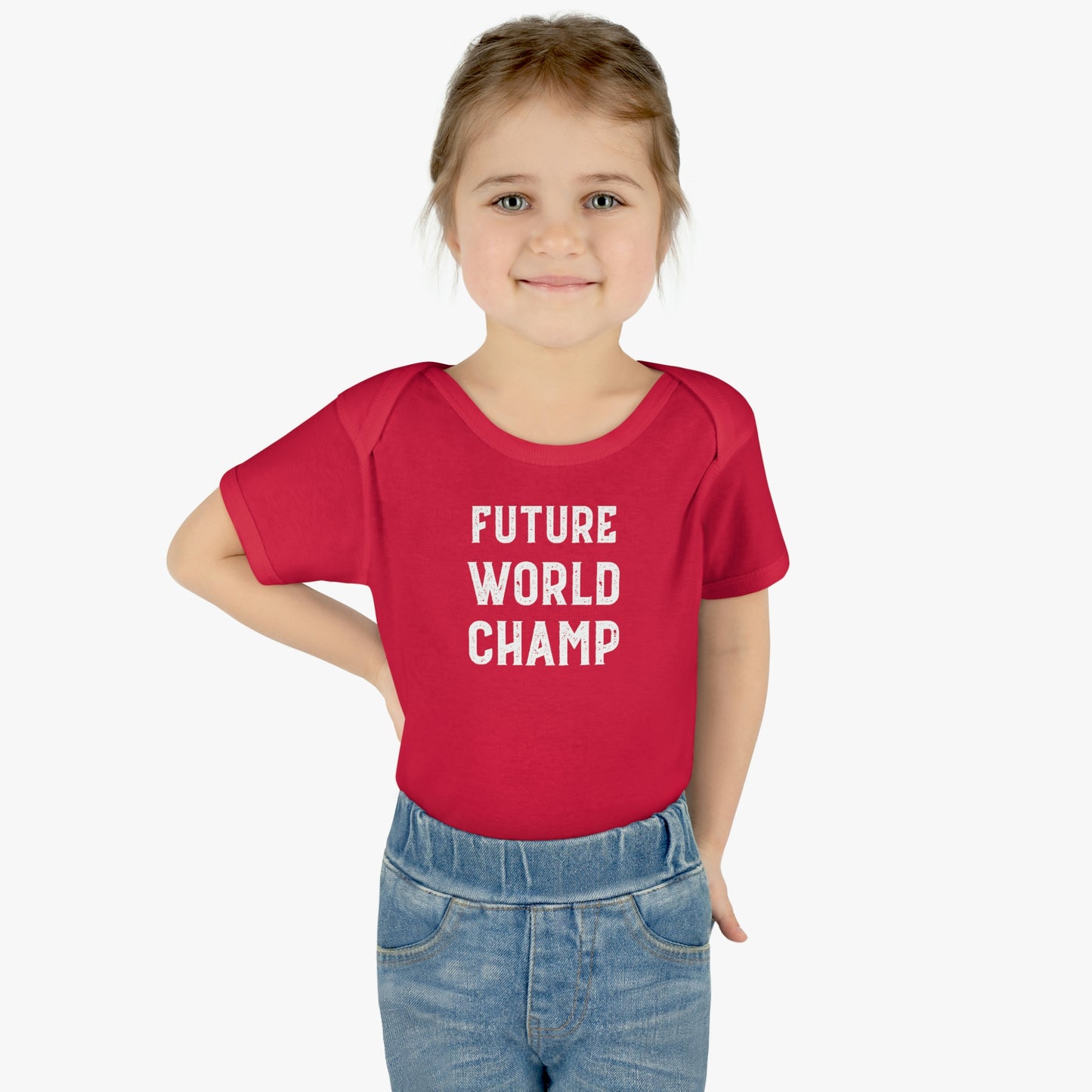 World Champ Infant Baby Rib Bodysuit