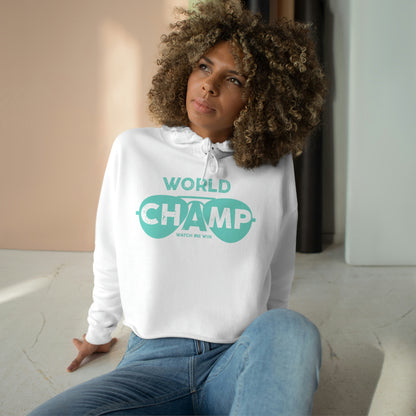 Women's World Champ Crop Hoodie