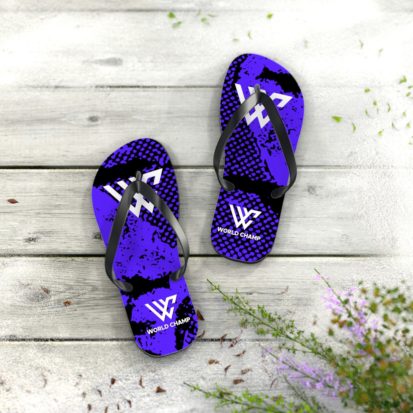 World Champ PCV Unisex Flip-Flops