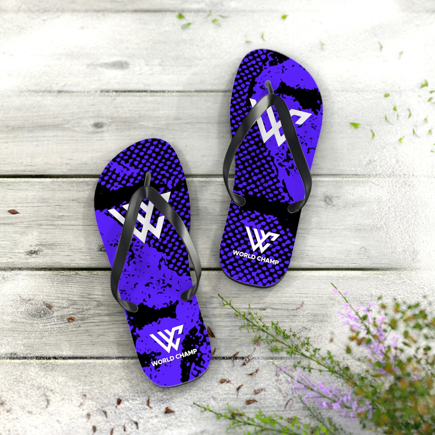 World Champ PCV Unisex Flip-Flops