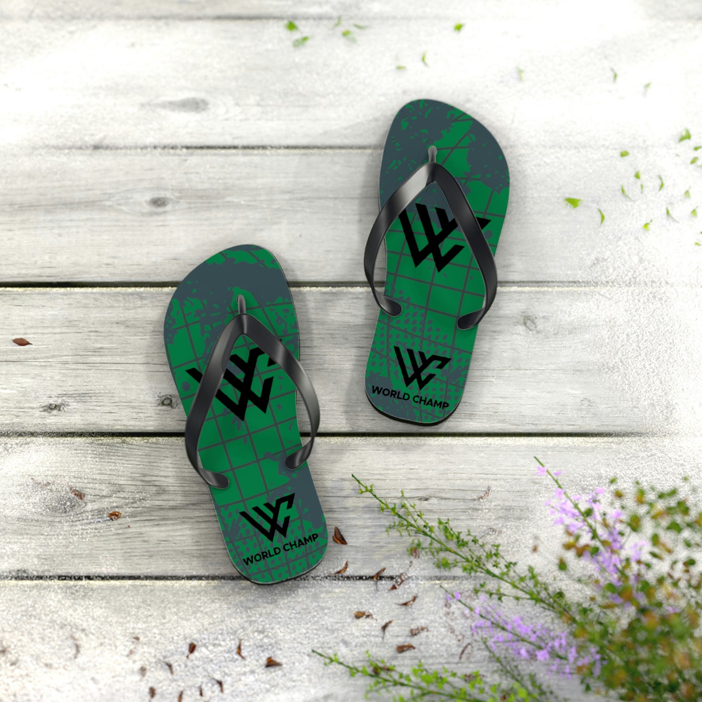 World Champ PCV Unisex Flip-Flops