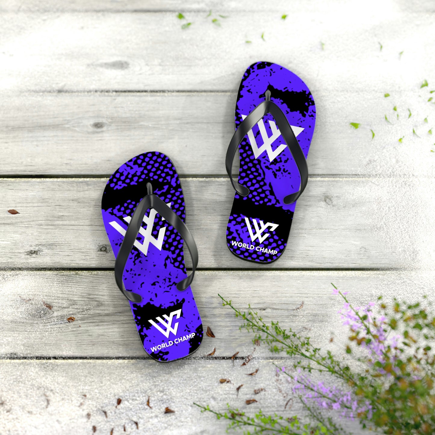 World Champ PCV Unisex Flip-Flops