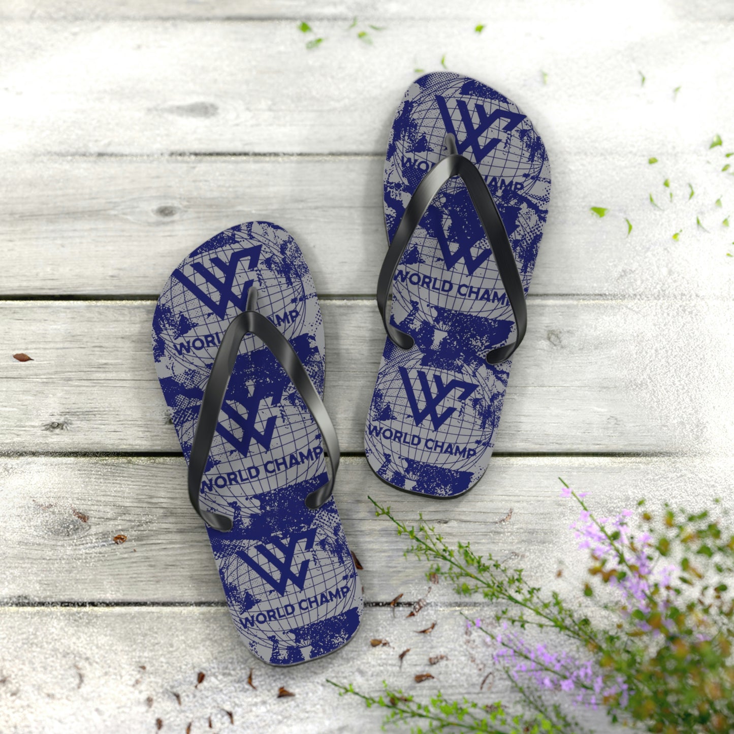 World Champ PCV Unisex Flip-Flops