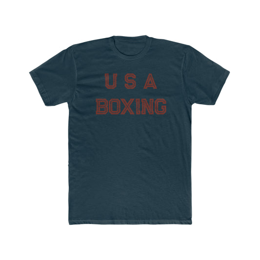 USA Boxing Cotton Crew Tee