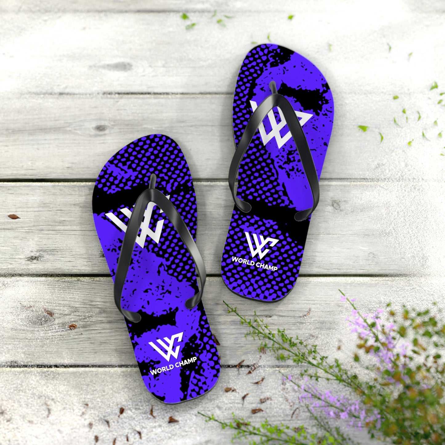 World Champ PCV Unisex Flip-Flops