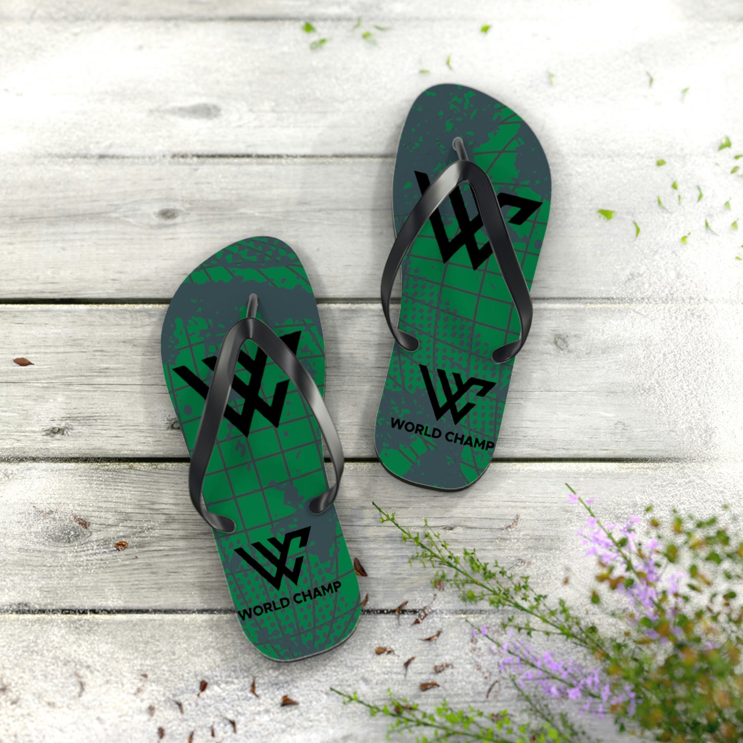 World Champ PCV Unisex Flip-Flops